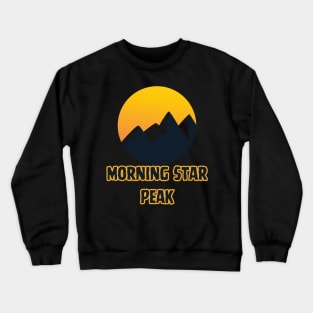 Morning Star Peak Crewneck Sweatshirt